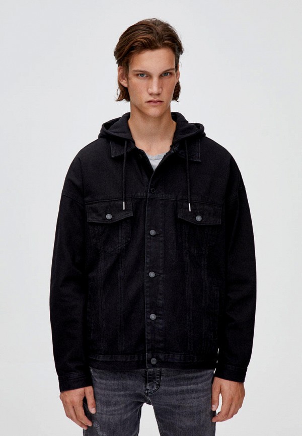 

Куртка джинсовая Pull&Bear, Черный