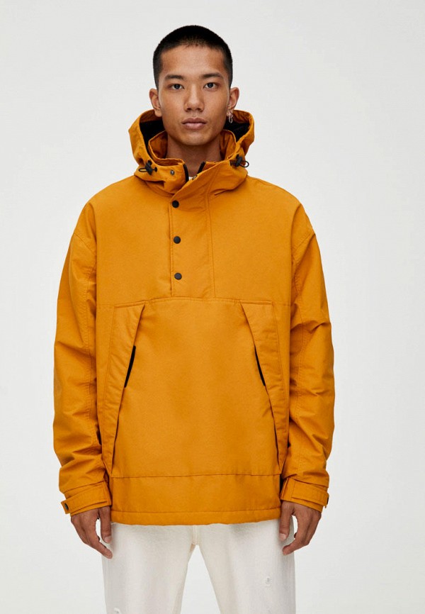 

Куртка утепленная Pull&Bear, Оранжевый