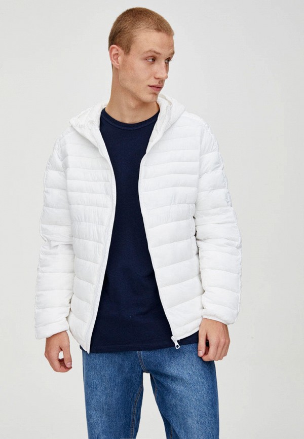 

Куртка утепленная Pull&Bear, Белый