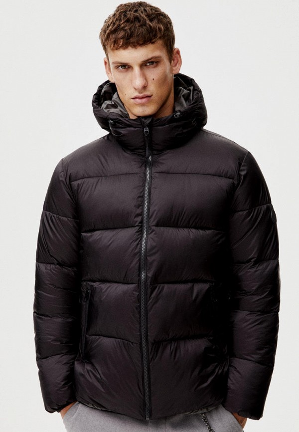 

Куртка утепленная Pull&Bear, Черный