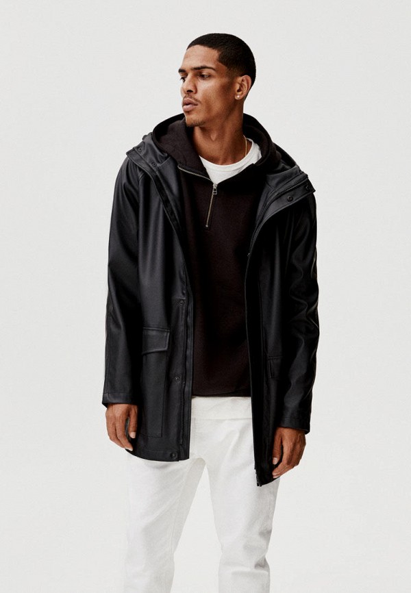 

Куртка кожаная Pull&Bear, Черный