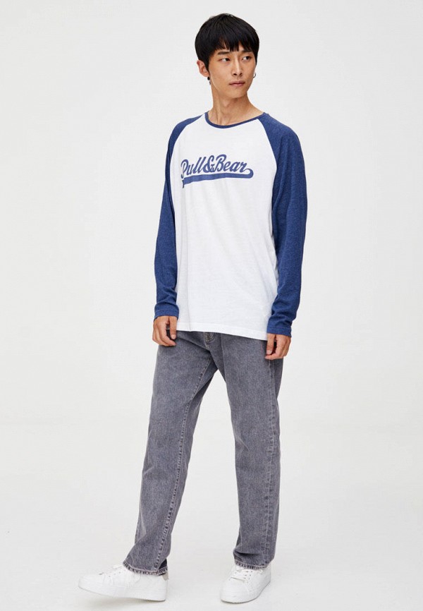

Лонгслив Pull&Bear, Белый