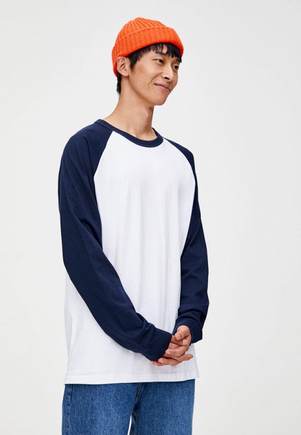 

Лонгслив Pull&Bear, Белый