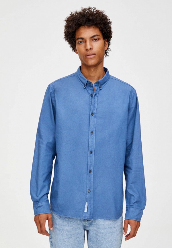 

Рубашка Pull&Bear, Синий