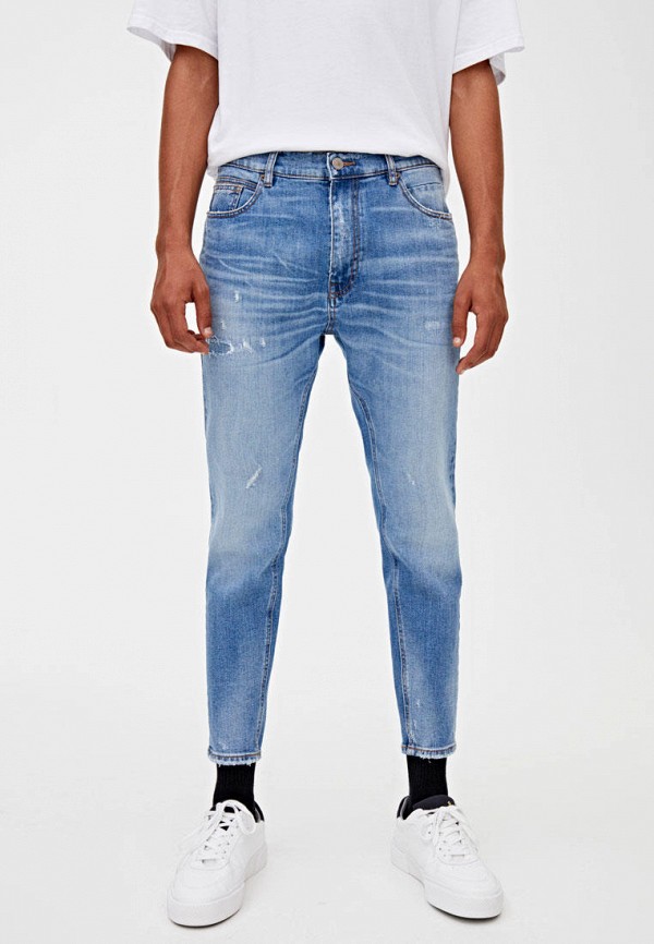 

Джинсы Pull&Bear, Голубой, CARROT