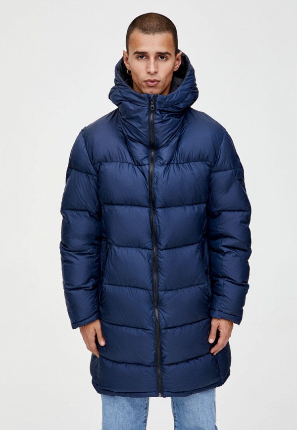 

Куртка утепленная Pull&Bear, Синий