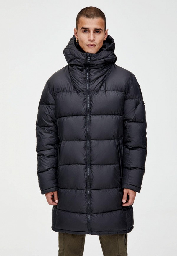 

Куртка утепленная Pull&Bear, Черный