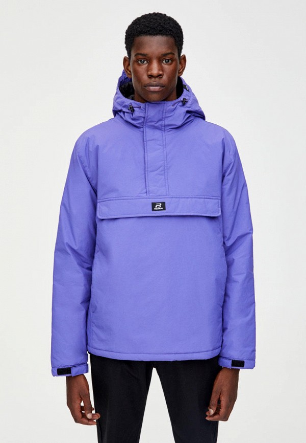 

Куртка утепленная Pull&Bear, Фиолетовый