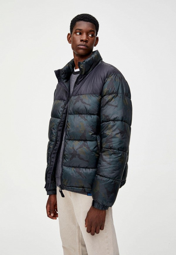 

Куртка утепленная Pull&Bear, Разноцветный