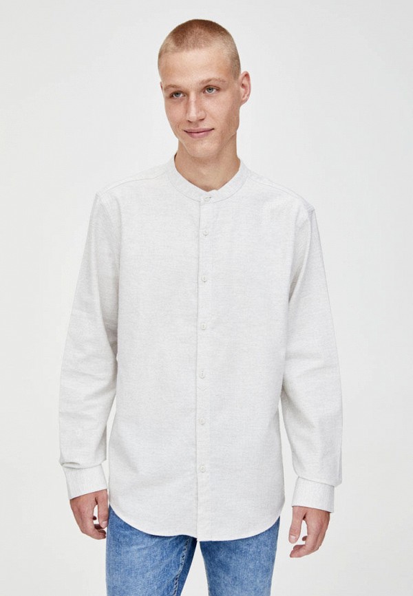 

Рубашка Pull&Bear, Серый
