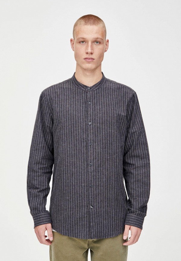 

Рубашка Pull&Bear, Серый