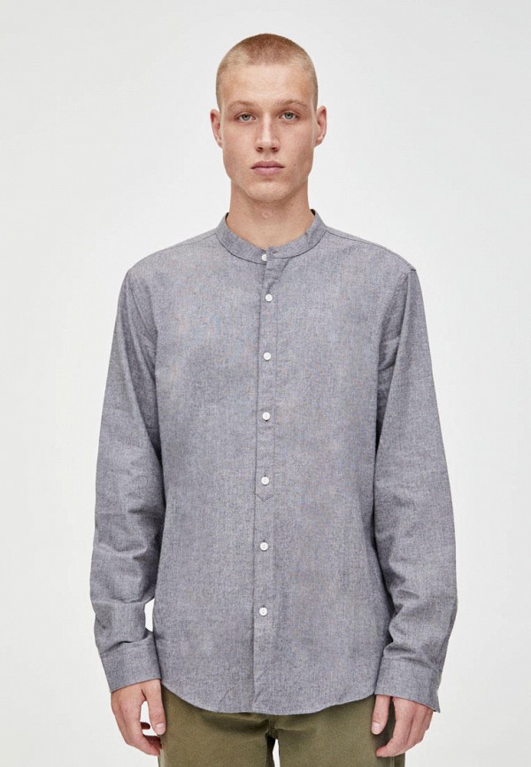 

Рубашка Pull&Bear, Серый