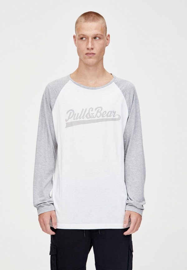 Футболка Pull&Bear, Серый