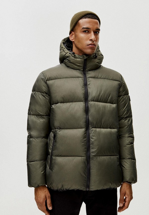 

Куртка утепленная Pull&Bear, Хаки