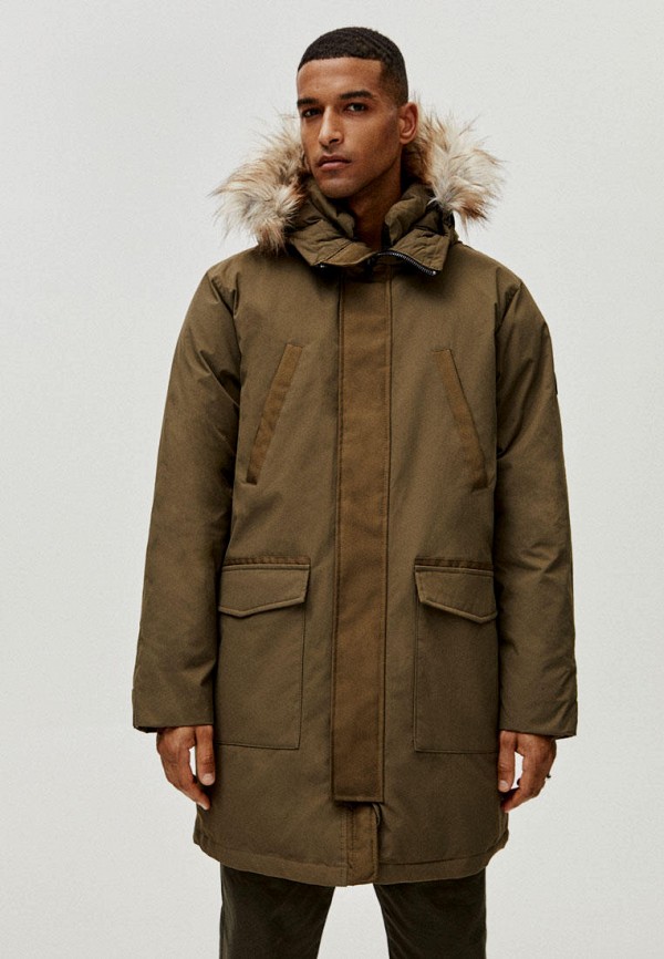 

Куртка утепленная Pull&Bear, Хаки