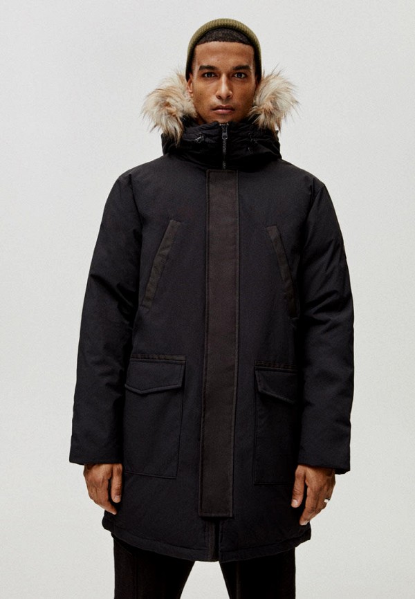 

Куртка утепленная Pull&Bear, Черный