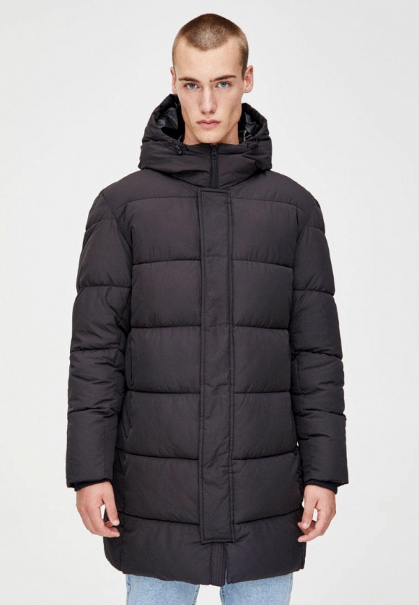 

Куртка утепленная Pull&Bear, Черный