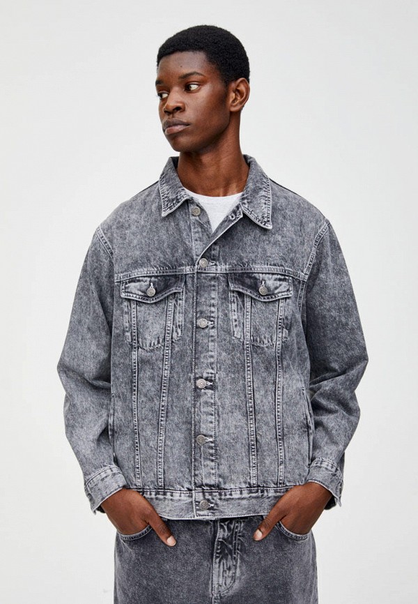 

Куртка джинсовая Pull&Bear, Серый