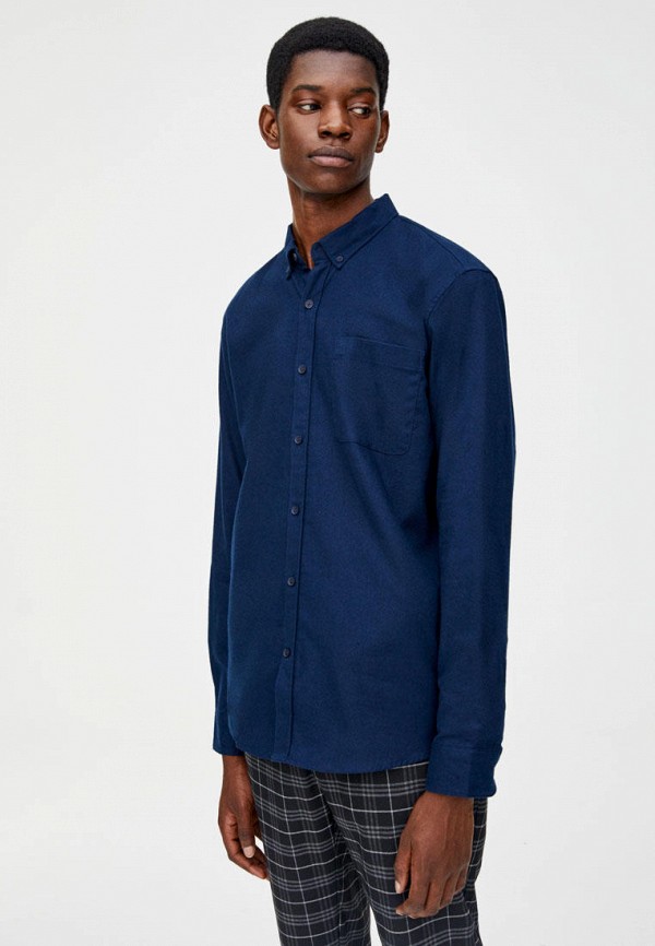 

Рубашка Pull&Bear, Синий