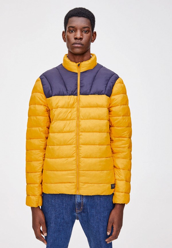 

Куртка утепленная Pull&Bear, Желтый