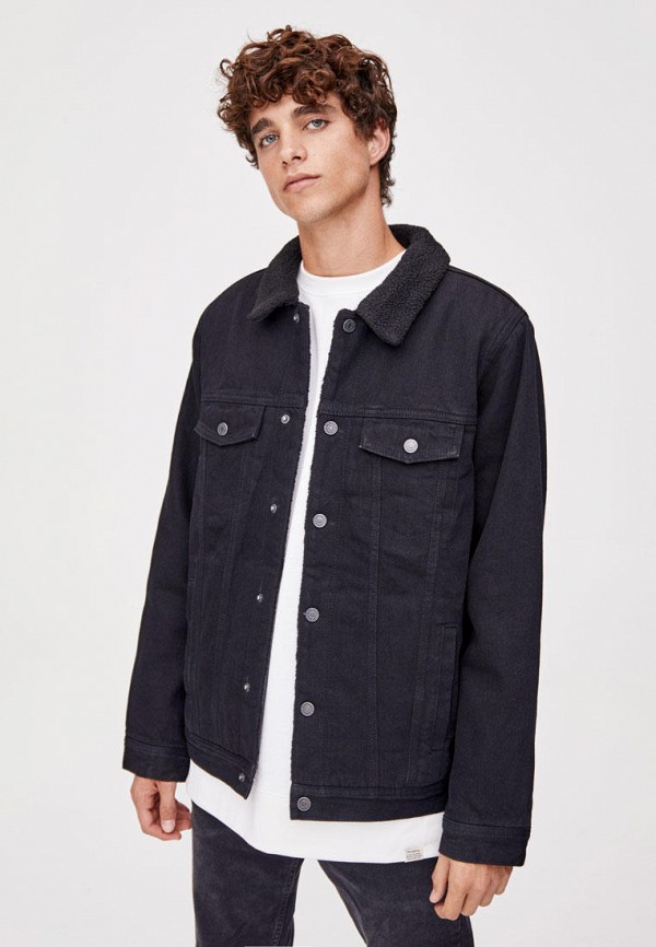 

Куртка джинсовая Pull&Bear, Черный