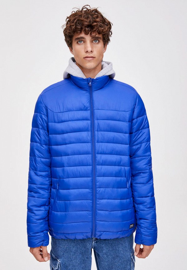

Куртка утепленная Pull&Bear, Синий