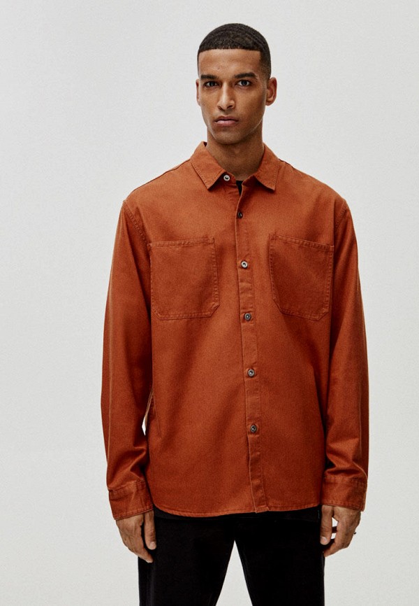 

Рубашка Pull&Bear, Коричневый