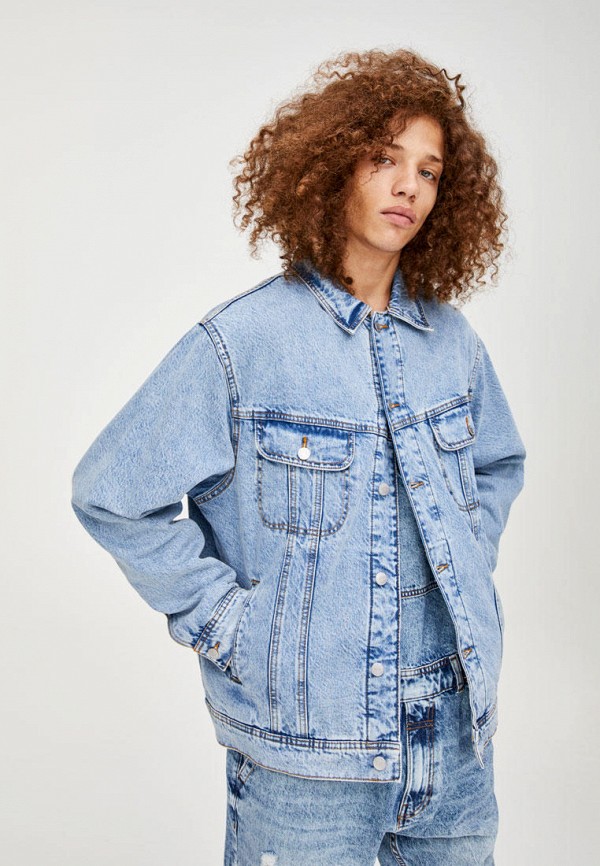

Куртка джинсовая Pull&Bear, Голубой