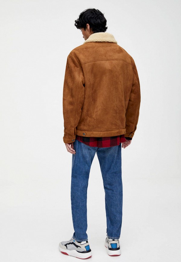 

Дубленка Pull&Bear, Коричневый