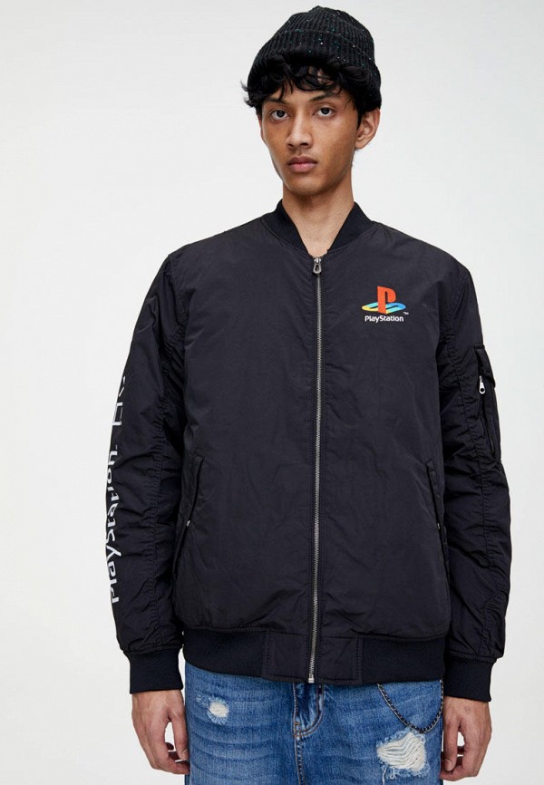 

Куртка утепленная Pull&Bear, Черный