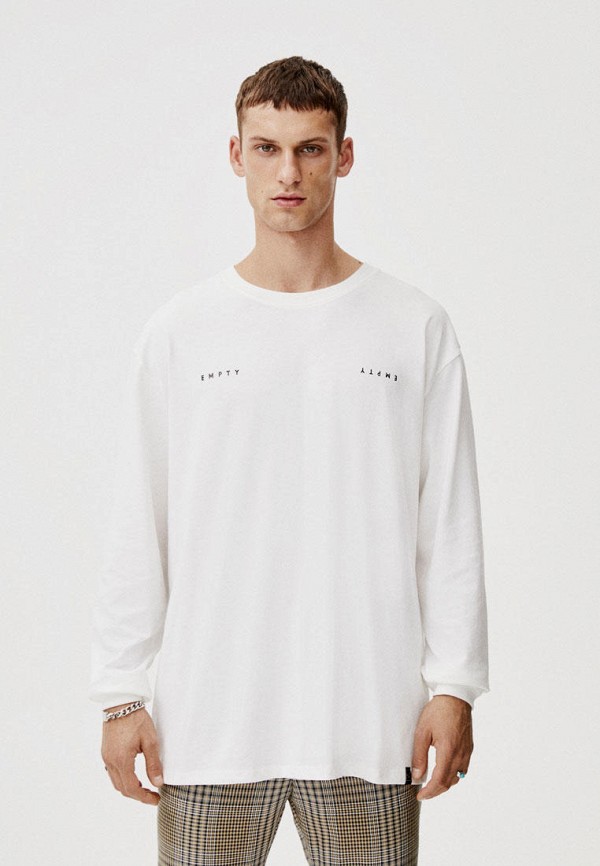 

Лонгслив Pull&Bear, Белый