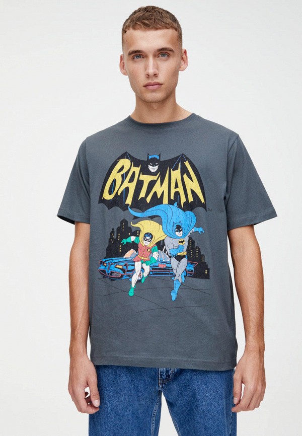 

Футболка Pull&Bear, Серый