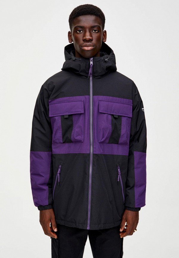 

Куртка утепленная Pull&Bear, Черный