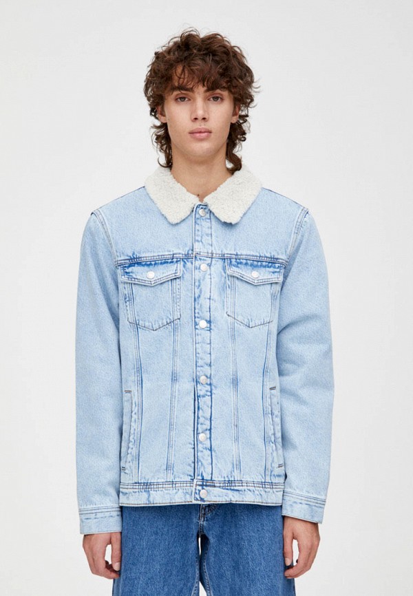 

Куртка джинсовая Pull&Bear, Голубой