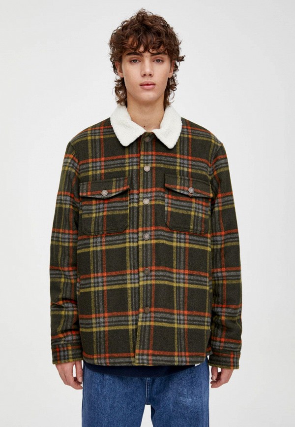 

Полупальто Pull&Bear, Хаки