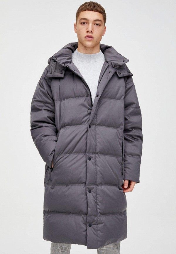 

Куртка утепленная Pull&Bear, Серый