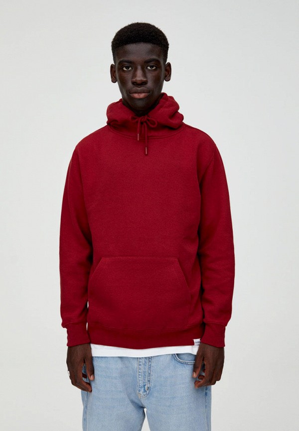 

Худи Pull&Bear, Бордовый
