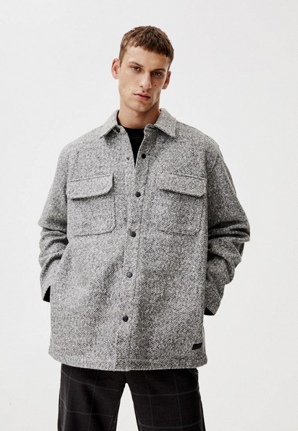 

Куртка утепленная Pull&Bear, Серый