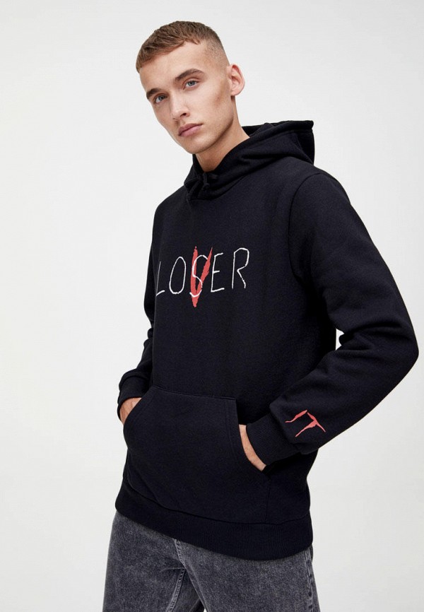 

Худи Pull&Bear, Черный