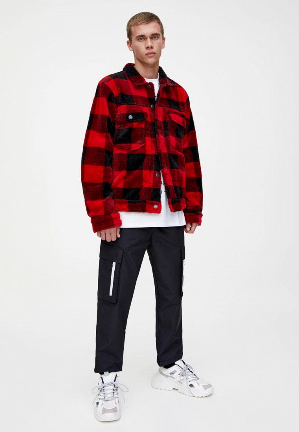 

Куртка Pull&Bear, Красный