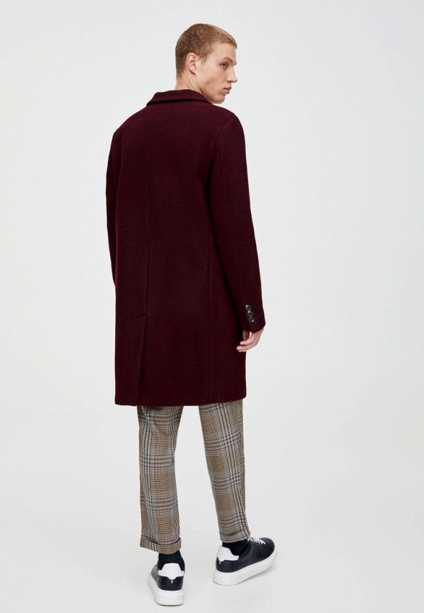 

Пальто Pull&Bear, Бордовый