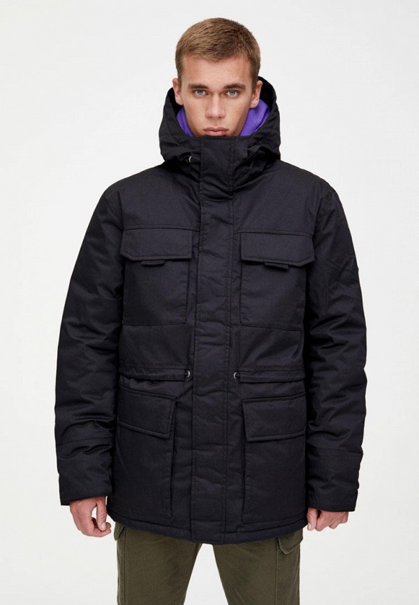 

Куртка утепленная Pull&Bear, Черный