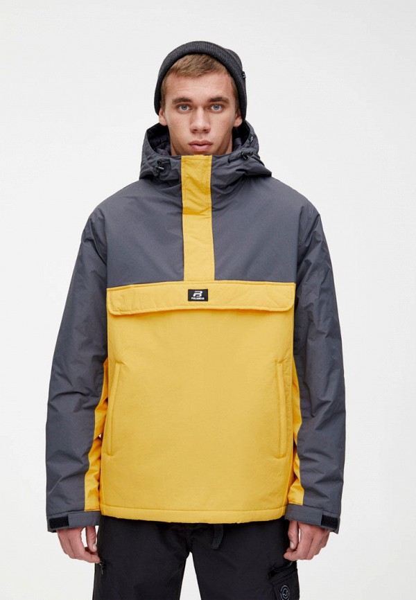 

Куртка утепленная Pull&Bear, Желтый