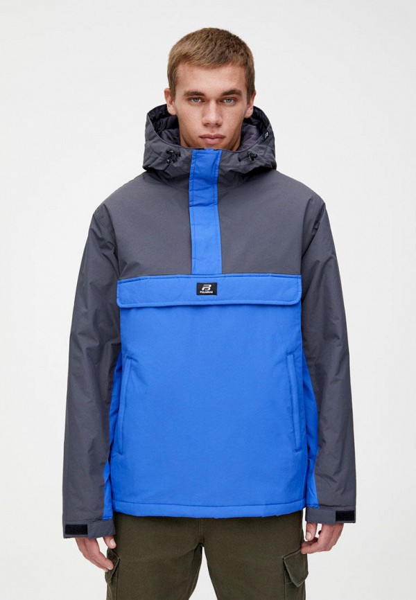 

Куртка утепленная Pull&Bear, Синий