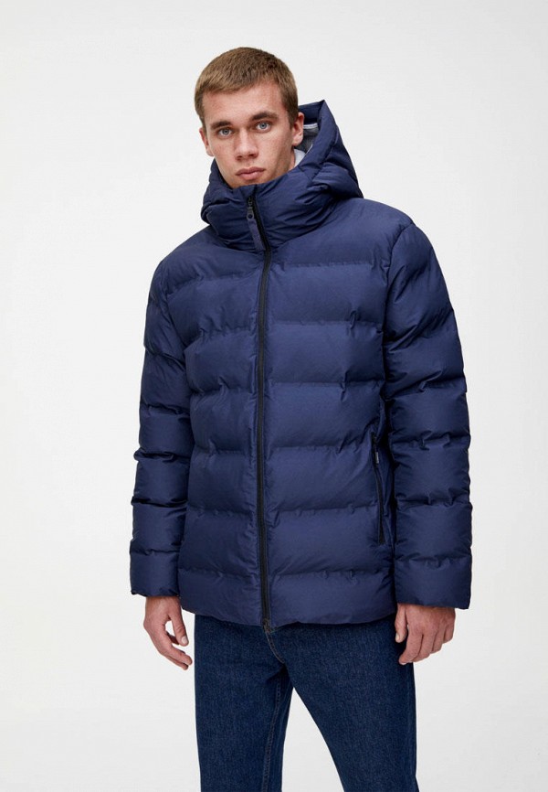 

Куртка утепленная Pull&Bear, Синий