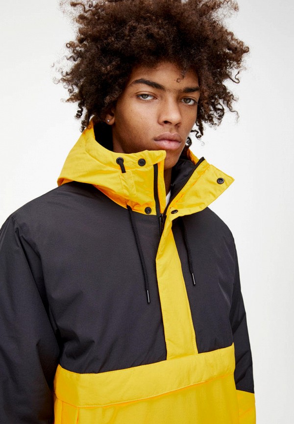 

Куртка утепленная Pull&Bear, Желтый