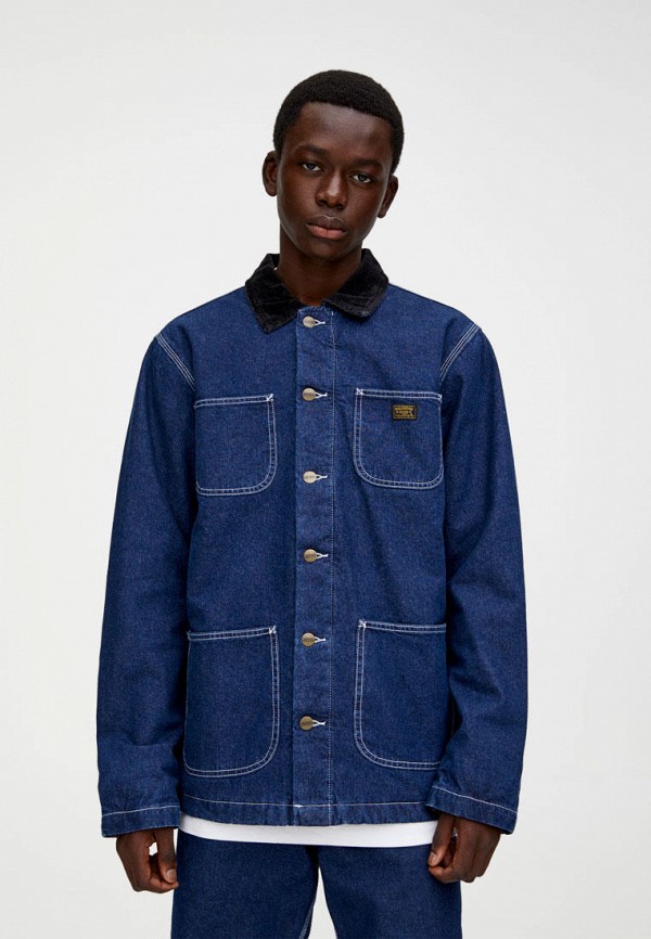 

Куртка джинсовая Pull&Bear, Синий