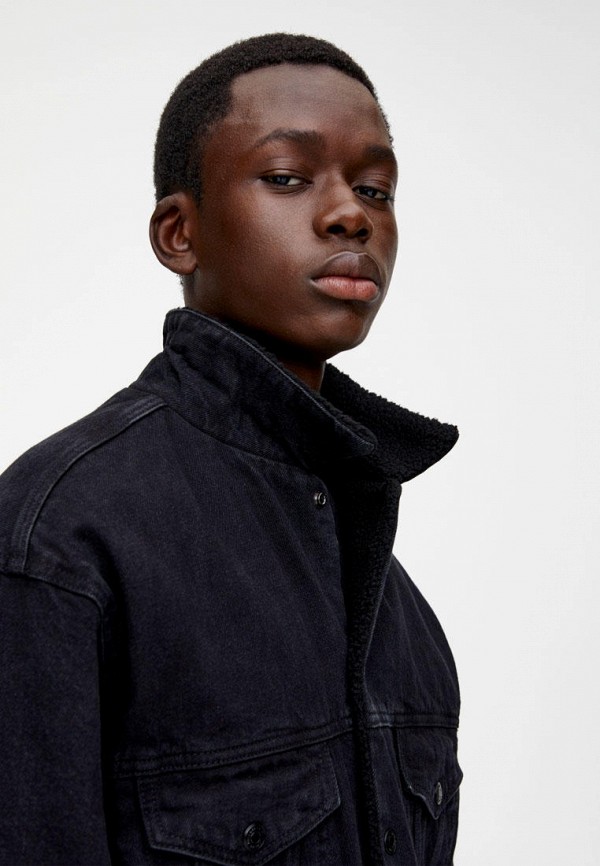 

Куртка джинсовая Pull&Bear, Черный