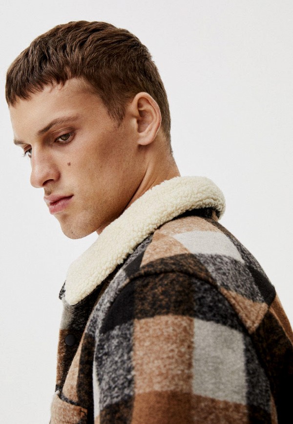 

Полупальто Pull&Bear, Коричневый