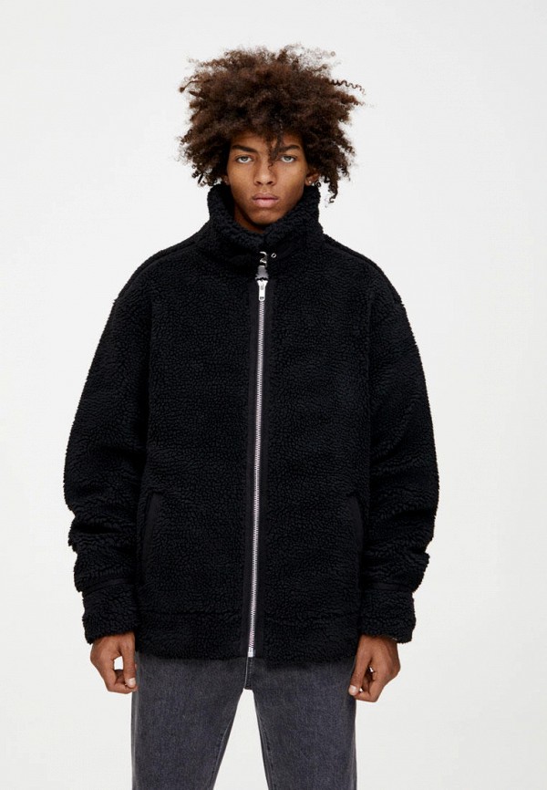 

Шуба Pull&Bear, Черный